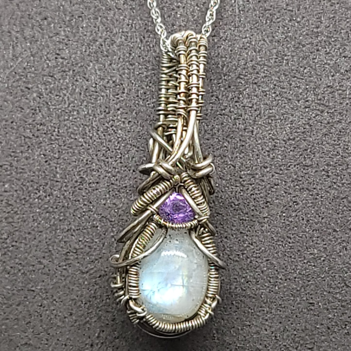 Moonstone & Amethyst